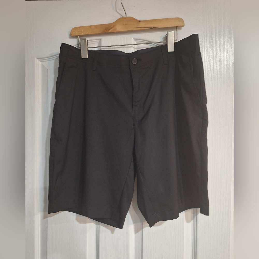 BCG Men's Black Flat Front Shorts